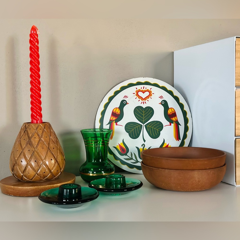 Vintage decor trinket lot